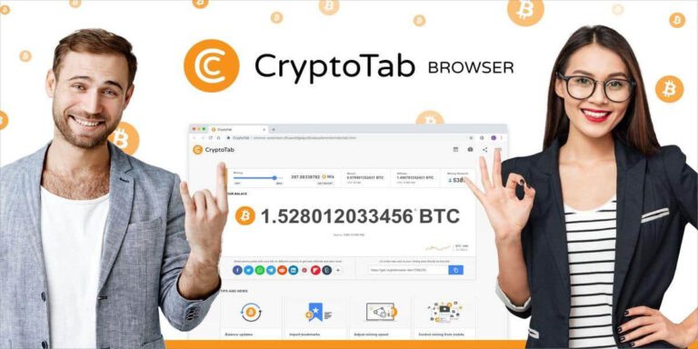 CryptoTab评测：如何利用CryptoTab浏览器赚钱（比特币）？