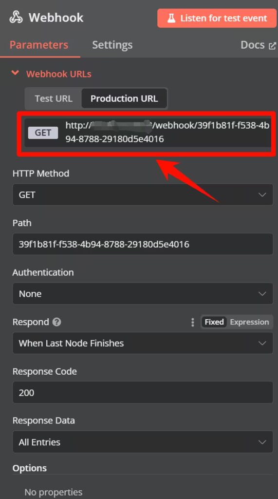 N8n Production Url