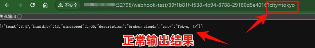 N8n Work Flow Output The Data
